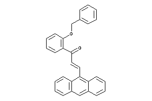 3-(9-anthryl)-1-(2-benzoxyphenyl)prop-2-en-1-one