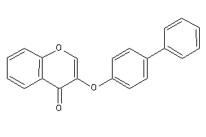 Image of 3-(4-phenylphenoxy)chromone