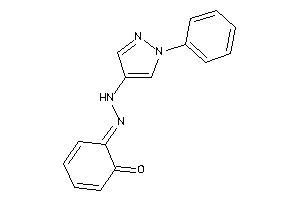 6-[(1-phenylpyrazol-4-yl)hydrazono]cyclohexa-2,4-dien-1-one