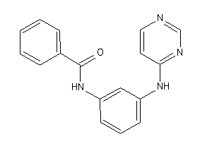 Image of N-[3-(4-pyrimidylamino)phenyl]benzamide