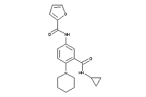 N-[3-(cyclopropylcarbamoyl)-4-piperidino-phenyl]-2-furamide