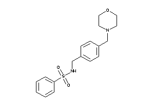Image of N-[4-(morpholinomethyl)benzyl]benzenesulfonamide