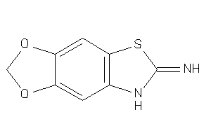 7H-[1,3]dioxolo[4,5-f][1,3]benzothiazol-6-ylideneamine