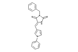 3-benzyl-5-[(1-phenylpyrrol-3-yl)methylene]hydantoin