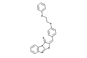 2-[4-(2-phenoxyethoxy)benzylidene]thiazolo[3,2-a]benzimidazol-1-one