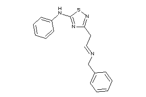 [3-(2-benzyliminoethyl)-1,2,4-thiadiazol-5-yl]-phenyl-amine