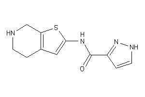N-(4,5,6,7-tetrahydrothieno[2,3-c]pyridin-2-yl)-1H-pyrazole-3-carboxamide