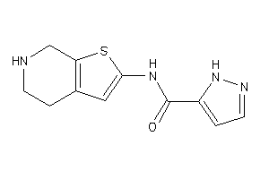 N-(4,5,6,7-tetrahydrothieno[2,3-c]pyridin-2-yl)-1H-pyrazole-5-carboxamide