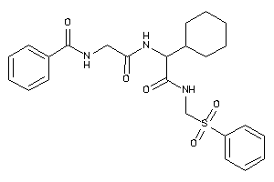 N-[2-[[2-(besylmethylamino)-1-cyclohexyl-2-keto-ethyl]amino]-2-keto-ethyl]benzamide
