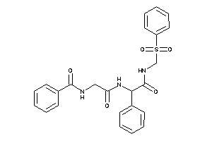 N-[2-[[2-(besylmethylamino)-2-keto-1-phenyl-ethyl]amino]-2-keto-ethyl]benzamide
