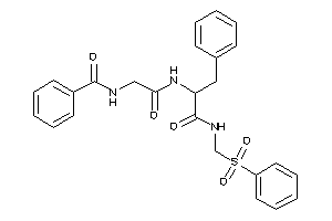 Image of N-[2-[[1-benzyl-2-(besylmethylamino)-2-keto-ethyl]amino]-2-keto-ethyl]benzamide