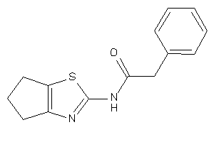 Image of N-(5,6-dihydro-4H-cyclopenta[d]thiazol-2-yl)-2-phenyl-acetamide