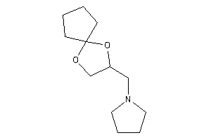 Image of 1-(1,4-dioxaspiro[4.4]nonan-3-ylmethyl)pyrrolidine