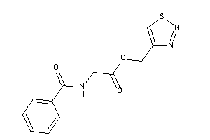 Image of 2-benzamidoacetic Acid Thiadiazol-4-ylmethyl Ester