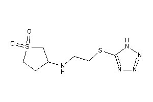 Image of (1,1-diketothiolan-3-yl)-[2-(1H-tetrazol-5-ylthio)ethyl]amine