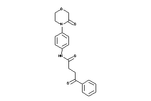4-keto-N-[4-(3-ketomorpholino)phenyl]-4-phenyl-butyramide