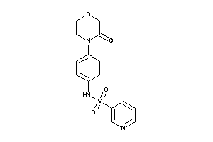 N-[4-(3-ketomorpholino)phenyl]pyridine-3-sulfonamide