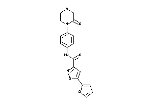 5-(2-furyl)-N-[4-(3-ketomorpholino)phenyl]isoxazole-3-carboxamide