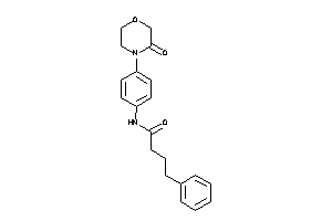 N-[4-(3-ketomorpholino)phenyl]-4-phenyl-butyramide