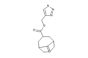 Image of 9-ketobicyclo[3.3.1]nonane-7-carboxylic Acid Thiadiazol-4-ylmethyl Ester