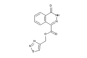 4-keto-3H-phthalazine-1-carboxylic Acid Thiadiazol-4-ylmethyl Ester