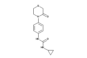 Image of 1-cyclopropyl-3-[4-(3-ketomorpholino)phenyl]urea