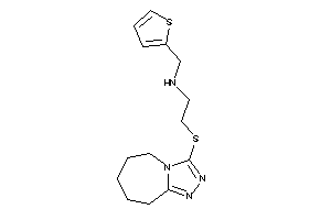 2-(6,7,8,9-tetrahydro-5H-[1,2,4]triazolo[4,3-a]azepin-3-ylthio)ethyl-(2-thenyl)amine