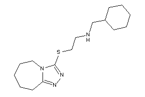Cyclohexylmethyl-[2-(6,7,8,9-tetrahydro-5H-[1,2,4]triazolo[4,3-a]azepin-3-ylthio)ethyl]amine
