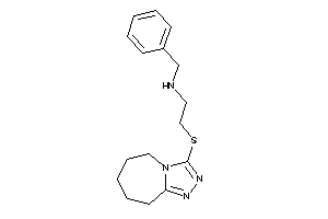Benzyl-[2-(6,7,8,9-tetrahydro-5H-[1,2,4]triazolo[4,3-a]azepin-3-ylthio)ethyl]amine