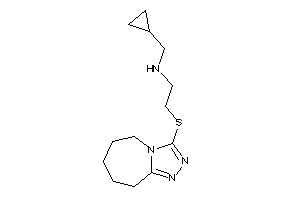 Image of Cyclopropylmethyl-[2-(6,7,8,9-tetrahydro-5H-[1,2,4]triazolo[4,3-a]azepin-3-ylthio)ethyl]amine