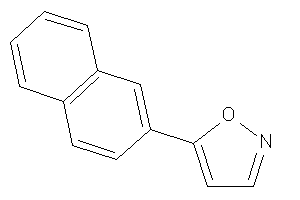 Image of 5-(2-naphthyl)isoxazole
