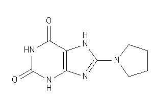 Image of 8-pyrrolidino-7H-xanthine