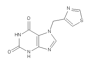 Image of 7-(thiazol-4-ylmethyl)xanthine