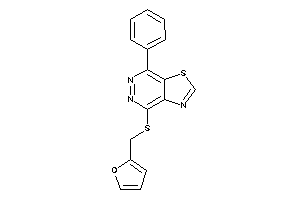 4-(2-furfurylthio)-7-phenyl-thiazolo[4,5-d]pyridazine