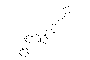 N-(3-imidazol-1-ylpropyl)-2-[keto(phenyl)BLAHyl]acetamide
