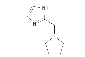 Image of 3-(pyrrolidinomethyl)-4H-1,2,4-triazole
