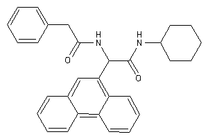 N-cyclohexyl-2-(9-phenanthryl)-2-[(2-phenylacetyl)amino]acetamide