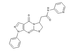 2-[keto(phenyl)BLAHyl]-N-(3-pyridyl)acetamide