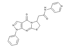 2-[keto(phenyl)BLAHyl]-N-(4-pyridyl)acetamide