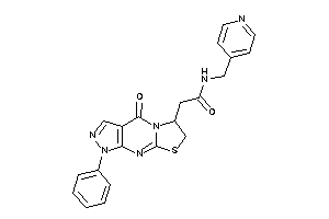 2-[keto(phenyl)BLAHyl]-N-(4-pyridylmethyl)acetamide