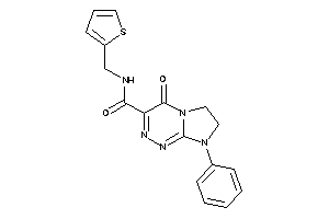 Image of 4-keto-8-phenyl-N-(2-thenyl)-6,7-dihydroimidazo[2,1-c][1,2,4]triazine-3-carboxamide