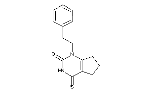 1-phenethyl-4-thioxo-6,7-dihydro-5H-cyclopenta[d]pyrimidin-2-one
