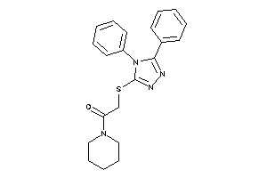 Image of 2-[(4,5-diphenyl-1,2,4-triazol-3-yl)thio]-1-piperidino-ethanone