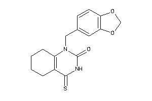 1-piperonyl-4-thioxo-5,6,7,8-tetrahydroquinazolin-2-one