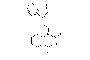1-[2-(1H-indol-3-yl)ethyl]-4-thioxo-5,6,7,8-tetrahydroquinazolin-2-one