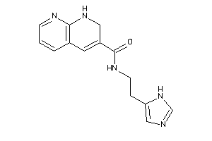 N-[2-(1H-imidazol-5-yl)ethyl]-1,2-dihydro-1,8-naphthyridine-3-carboxamide
