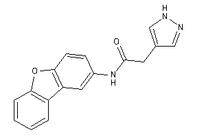 Image of N-dibenzofuran-2-yl-2-(1H-pyrazol-4-yl)acetamide