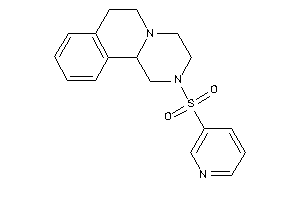 Image of 2-(3-pyridylsulfonyl)-1,3,4,6,7,11b-hexahydropyrazino[2,1-a]isoquinoline