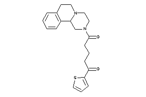 1-(1,3,4,6,7,11b-hexahydropyrazino[2,1-a]isoquinolin-2-yl)-5-(2-thienyl)pentane-1,5-dione