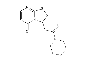 3-(2-keto-2-piperidino-ethyl)-2,3-dihydrothiazolo[3,2-a]pyrimidin-5-one
